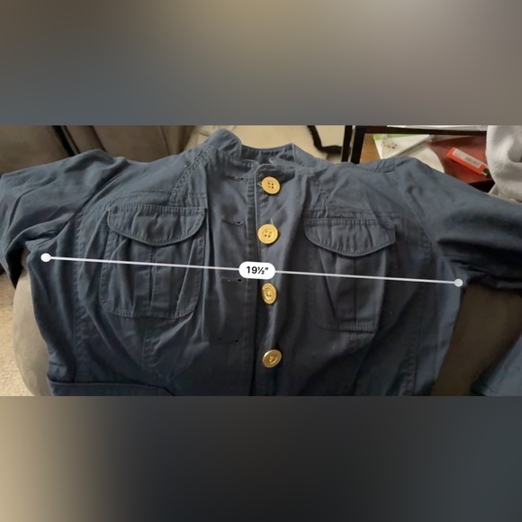 Michael Kors Button Down 3/4 Sleeve Blazer Jacket - Picture 8 of 8